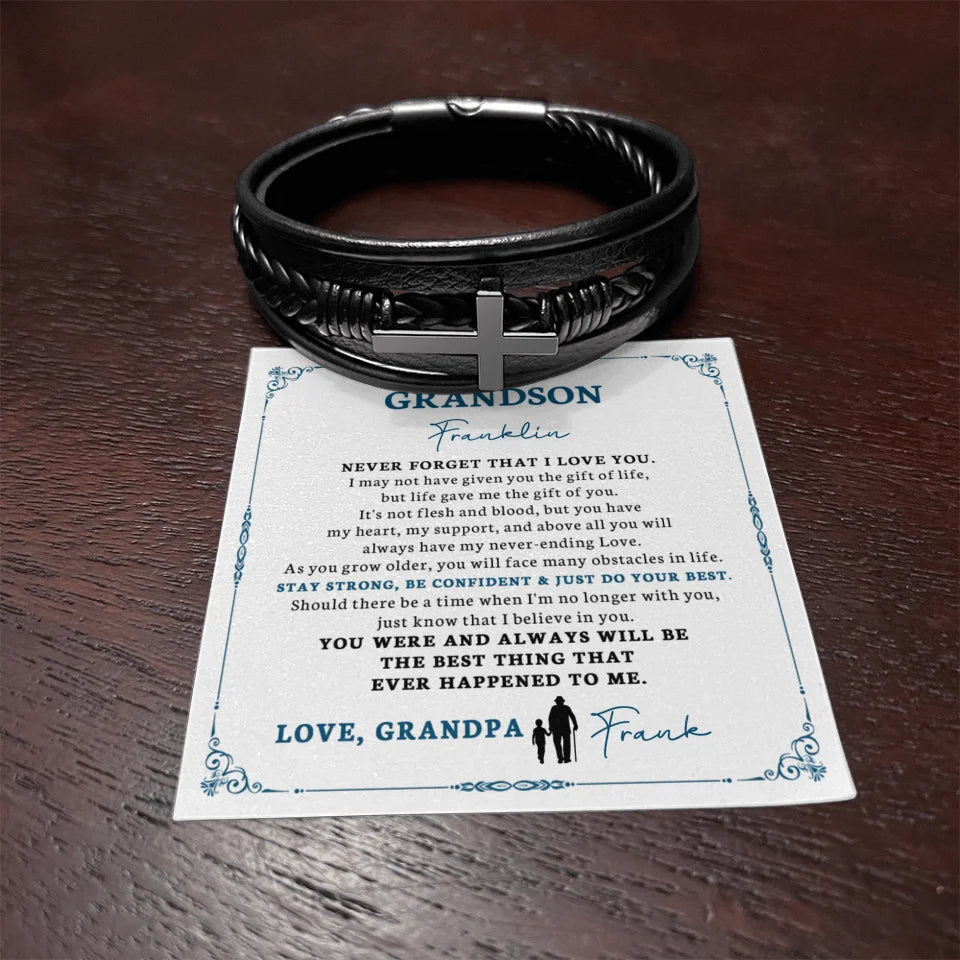 Men's Cross Bracelet 2