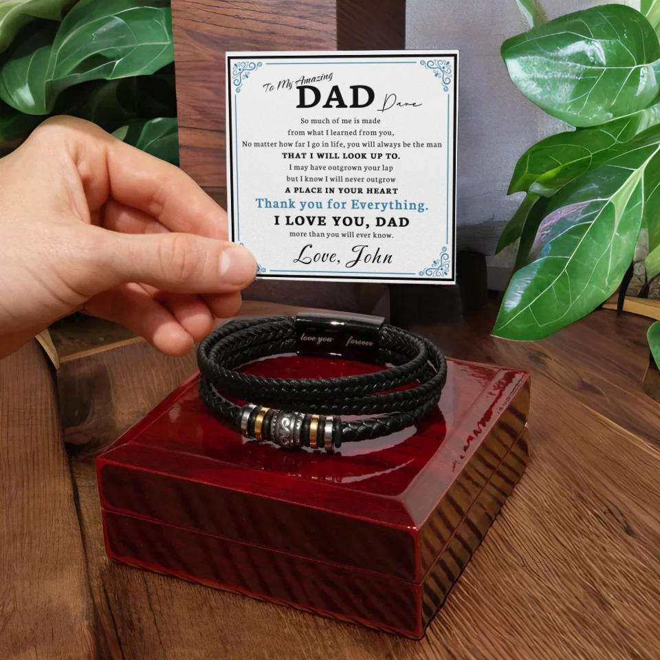 LYF Bracelet Custom wood