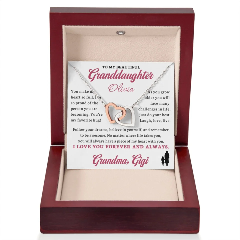 Interlocking Hearts White BG 1