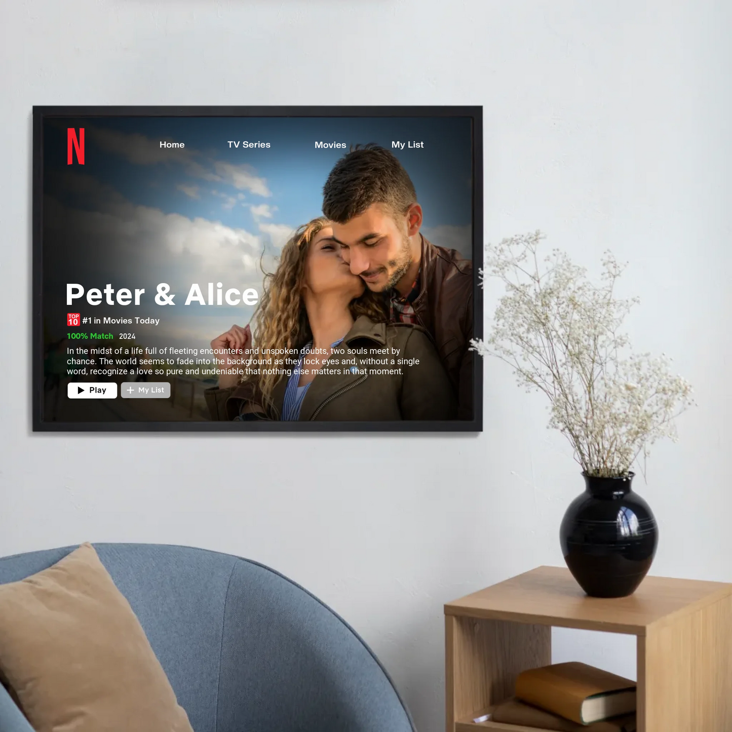 Poster Horizontal Black