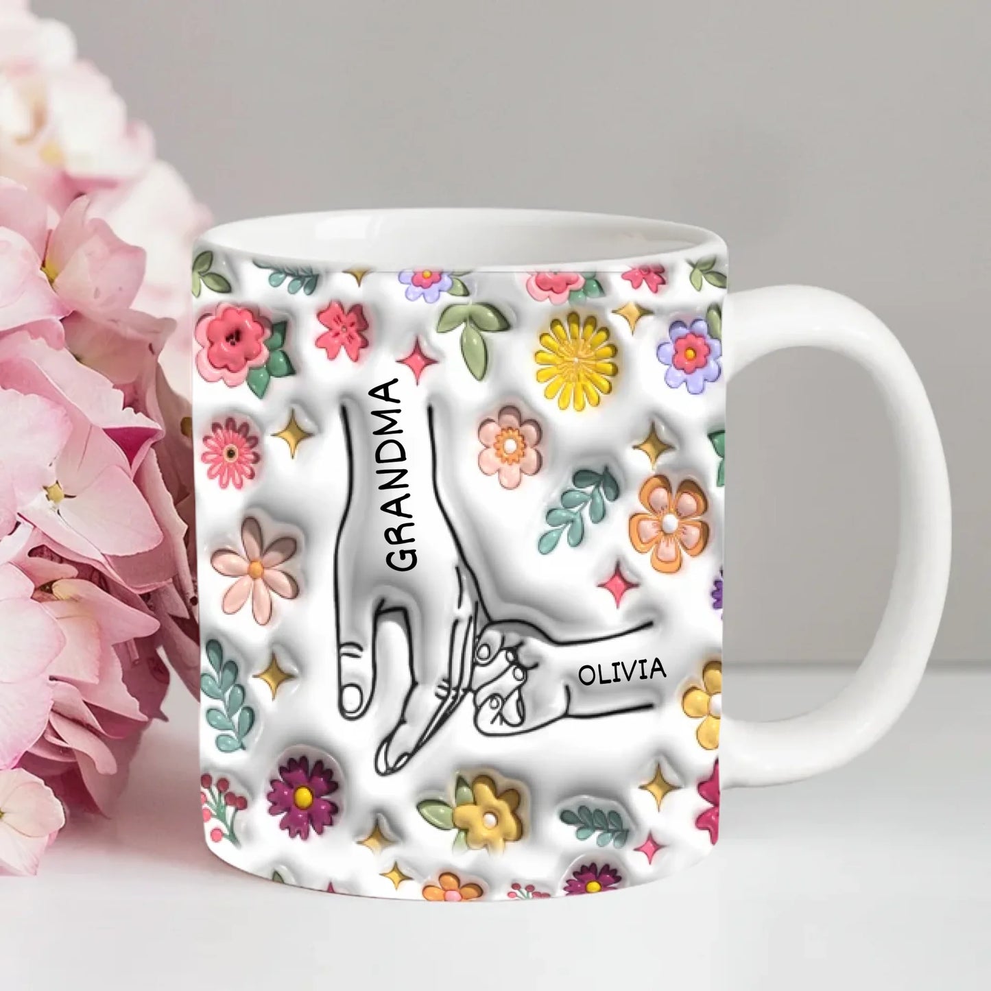 White Ceramic Mug 11 oz. - Lifestyle Scenic Zoomed 8a