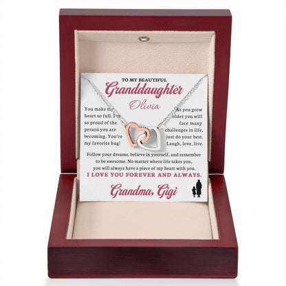 Interlocking Hearts White BG 1