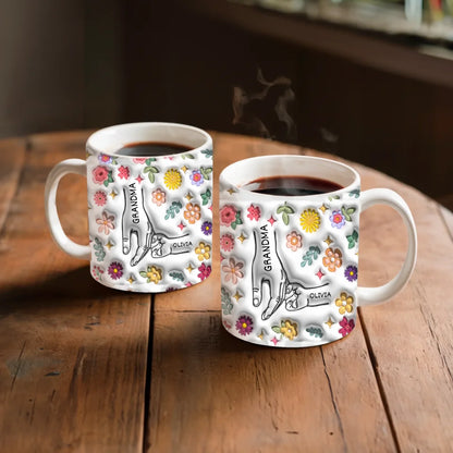 White Ceramic Mug for both side 2a